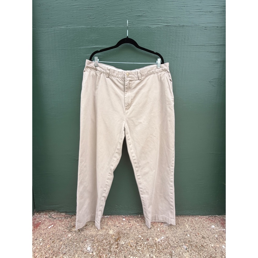 Polo Ralph Lauren Prospect Pant Mens Khaki Tan Classic Chino Cotton Vintage 39W